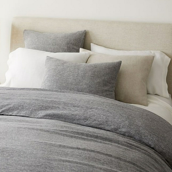 West Elm Bedding West Elm European Flax Linen Duvet Cover Shams